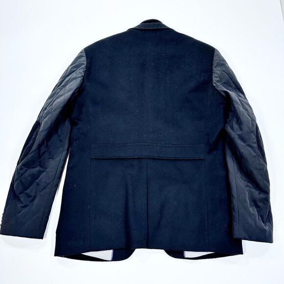Cardinal of Canada black double layer cashmere wool sport coat jacket M - Picture 2 of 11